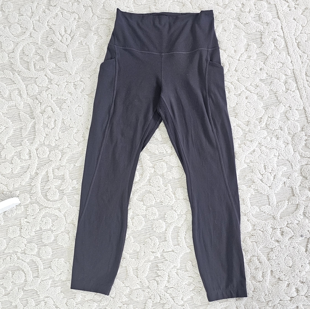 Lululemon Black High-Waisted Leggings - Picture 2 of 8